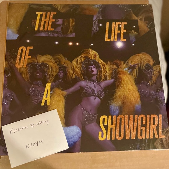 The Life of a Showgirl Vinyl Record